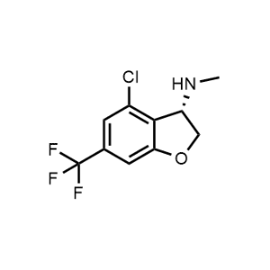 (S)-4-Chloro-N-methyl-6-(trifluoromethyl)-2,3-dihydrobenzofuran-3-amine|CS-0928644