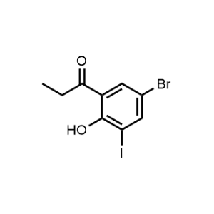 1-(5-Bromo-2-hydroxy-3-iodophenyl)propan-1-one|CS-0928675