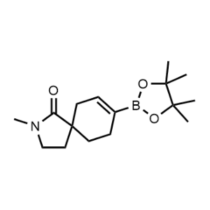 2-Methyl-8-(4,4,5,5-tetramethyl-1,3,2-dioxaborolan-2-yl)-2-azaspiro[4.5]dec-7-en-1-one|CS-0928677