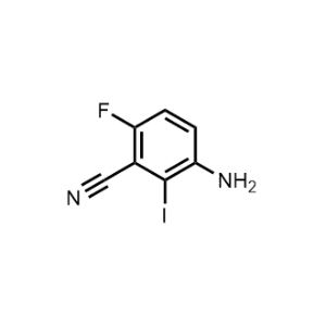 3-Amino-6-fluoro-2-iodobenzonitrile|CS-0928952