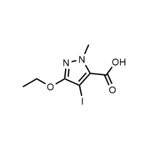 3-Ethoxy-4-iodo-1-methyl-1H-pyrazole-5-carboxylic acid|CS-0928969