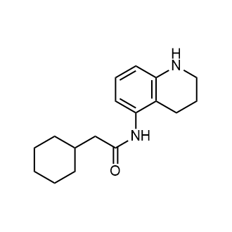 2-Cyclohexyl-N-(1,2,3,4-tetrahydroquinolin-5-yl)acetamide|CS-0929367