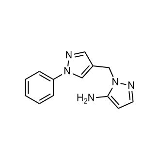 1-((1-Phenyl-1H-pyrazol-4-yl)methyl)-1H-pyrazol-5-amine|CS-0929724