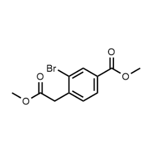 Methyl 3-bromo-4-(2-methoxy-2-oxoethyl)benzoate|CS-0929953