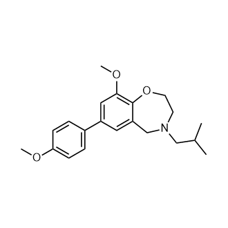 4-Isobutyl-9-methoxy-7-(4-methoxyphenyl)-2,3,4,5-tetrahydrobenzo[f][1,4]oxazepine|CS-0929989