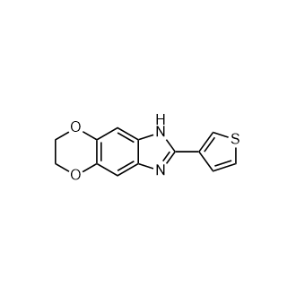 2-(Thiophen-3-yl)-6,7-dihydro-1H-[1,4]dioxino[2,3:4,5]benzo[1,2-d]imidazole|CS-0930170