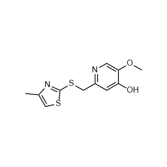 5-Methoxy-2-(((4-methylthiazol-2-yl)thio)methyl)pyridin-4-ol|CS-0930222
