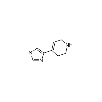 4-(1,2,3,6-Tetrahydropyridin-4-yl)thiazole|CS-0930418