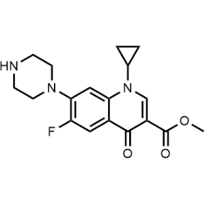 Methyl 1-cyclopropyl-6-fluoro-4-oxo-7-(piperazin-1-yl)-1,4-dihydroquinoline-3-carboxylate|CS-0930627