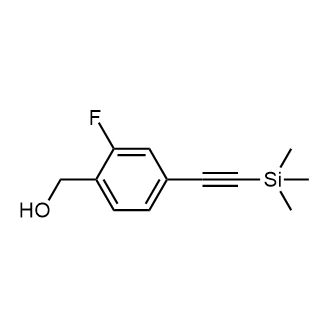 (2-Fluoro-4-((trimethylsilyl)ethynyl)phenyl)methanol|CS-0930764