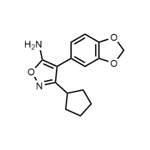 4-(Benzo[d][1,3]dioxol-5-yl)-3-cyclopentylisoxazol-5-amine|CS-0931199