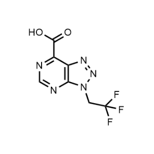 3-(2,2,2-Trifluoroethyl)-3H-[1,2,3]triazolo[4,5-d]pyrimidine-7-carboxylic acid|CS-0931460