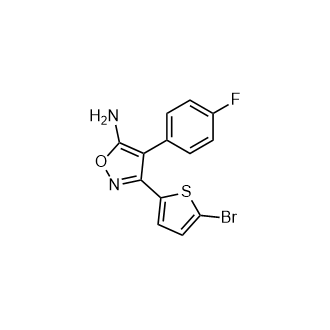 3-(5-Bromothiophen-2-yl)-4-(4-fluorophenyl)isoxazol-5-amine|CS-0931574