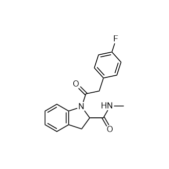 1-(2-(4-Fluorophenyl)acetyl)-N-methylindoline-2-carboxamide|CS-0931661