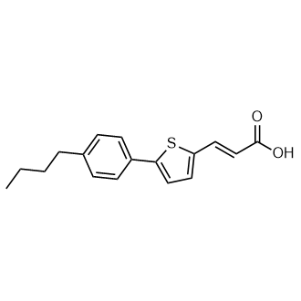 3-(5-(4-Butylphenyl)thiophen-2-yl)acrylic acid|CS-0931710