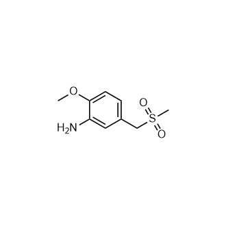 2-Methoxy-5-((methylsulfonyl)methyl)aniline|CS-0931849