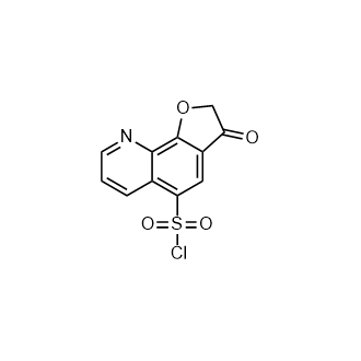 3-Oxo-2,3-dihydrofuro[3,2-H]quinoline-5-sulfonyl chloride|CS-0931891