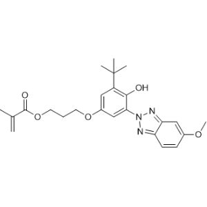 3-(3-(Tert-butyl)-4-hydroxy-5-(5-methoxy-2H-benzo[d][1,2,3]triazol-2-yl)phenoxy)propyl methacrylate|CS-0931899