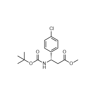 Methyl (S)-3-((tert-butoxycarbonyl)amino)-3-(4-chlorophenyl)propanoate|CS-0931949
