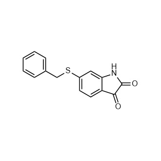 6-(Benzylthio)indoline-2,3-dione|CS-0931969