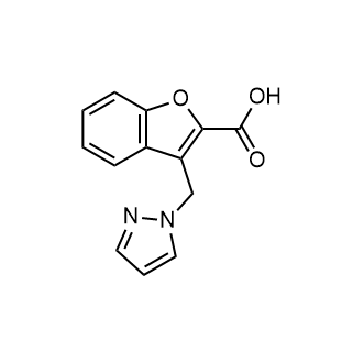 3-((1H-Pyrazol-1-yl)methyl)benzofuran-2-carboxylic acid|CS-0932053