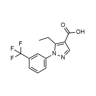 5-Ethyl-1-(3-(trifluoromethyl)phenyl)-1H-pyrazole-4-carboxylic acid|CS-0932140