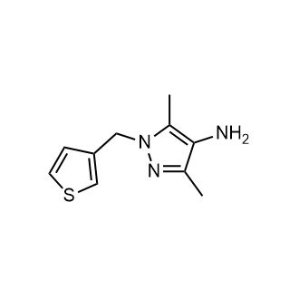 3,5-Dimethyl-1-(thiophen-3-ylmethyl)-1H-pyrazol-4-amine|CS-0932325