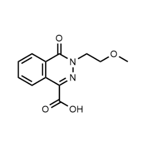 3-(2-Methoxyethyl)-4-oxo-3,4-dihydrophthalazine-1-carboxylic acid|CS-0932553