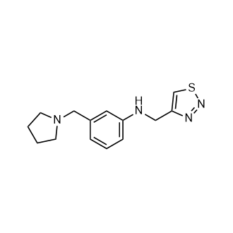 N-((1,2,3-Thiadiazol-4-yl)methyl)-3-(pyrrolidin-1-ylmethyl)aniline|CS-0932559