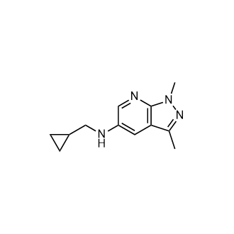 N-(Cyclopropylmethyl)-1,3-dimethyl-1H-pyrazolo[3,4-b]pyridin-5-amine|CS-0932605
