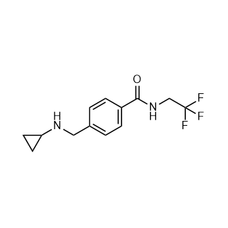 4-((Cyclopropylamino)methyl)-N-(2,2,2-trifluoroethyl)benzamide|CS-0932636
