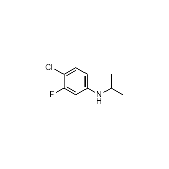 4-Chloro-3-fluoro-N-isopropylaniline|CS-0932656