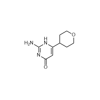 2-Amino-6-(tetrahydro-2H-pyran-4-yl)pyrimidin-4(1H)-one|CS-0932680