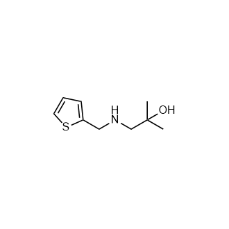 2-Methyl-1-((thiophen-2-ylmethyl)amino)propan-2-ol|CS-0933038
