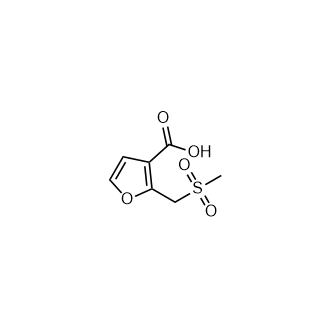 2-((Methylsulfonyl)methyl)furan-3-carboxylic acid|CS-0933081