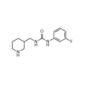 1-(3-Fluorophenyl)-3-(piperidin-3-ylmethyl)urea|CS-0933230