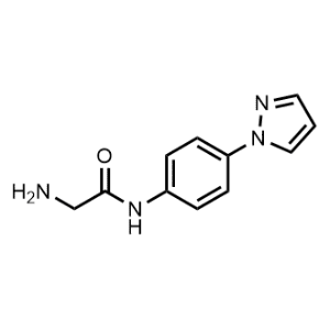 N-(4-(1H-Pyrazol-1-yl)phenyl)-2-aminoacetamide|CS-0933583