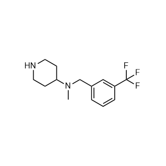 N-Methyl-N-(3-(trifluoromethyl)benzyl)piperidin-4-amine|CS-0933697