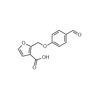 2-((4-Formylphenoxy)methyl)furan-3-carboxylic acid|CS-0933699