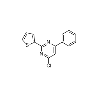 4-Chloro-6-phenyl-2-(thiophen-2-yl)pyrimidine|CS-0933716