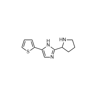 2-(Pyrrolidin-2-yl)-5-(thiophen-2-yl)-1H-imidazole|CS-0933750