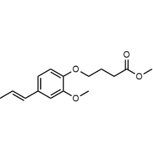 Methyl 4-(2-methoxy-4-(prop-1-en-1-yl)phenoxy)butanoate|CS-0934066