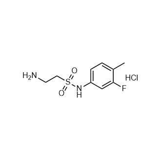 2-Amino-N-(3-fluoro-4-methylphenyl)ethane-1-sulfonamide hydrochloride|CS-0934274
