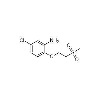 5-Chloro-2-(2-(methylsulfonyl)ethoxy)aniline|CS-0934470