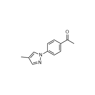 1-(4-(4-Methyl-1H-pyrazol-1-yl)phenyl)ethan-1-one|CS-0934483