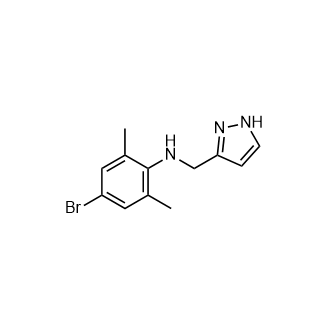 N-((1H-Pyrazol-3-yl)methyl)-4-bromo-2,6-dimethylaniline|CS-0934541