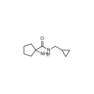 1-Amino-N-(cyclopropylmethyl)cyclopentane-1-carboxamide|CS-0934556