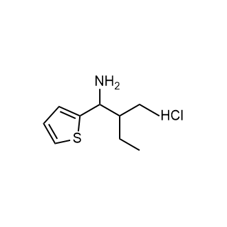 2-Ethyl-1-(thiophen-2-yl)butan-1-amine hydrochloride|CS-0934898