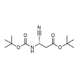 Tert-butyl (S)-3-((tert-butoxycarbonyl)amino)-3-cyanopropanoate|CS-0934917