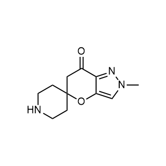 2-Methyl-2H-spiro[piperidine-4,5-pyrano[3,2-c]pyrazol]-7(6H)-one|CS-0934923